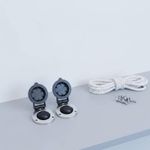 2 Pieces Windlass Foot Switch Shielded Cover Anchor Winch Pedal
