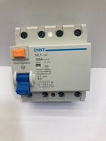 CHINT NL1-100-4100/100-A 100 AMP 100MA 4 POLE RCD RESIDUAL CURRENT DEVICE TYPE A