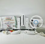 Nintendo Wii White Console X2 Controllers - 15 FREE GAMES * SAME DAY DISPATCH *