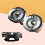 Finger Jingles Tambourine with Clear Resonant Sound for Cajon Hand drum