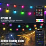 LED Smart String Lights Bluetooth APP Control Music Sync Christmas Tree Lights