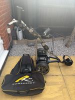 Powakaddy FW7s with EBS electric Golf Trolley