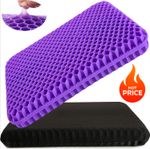 Orthopaedic Gel Seat Cushion Extra thicken For Long Sitting Office Car Chair