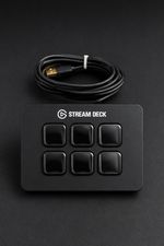 Elgato Stream Deck Mini 6-Key USB Controller for OBS, Twitch, YouTube, Mac/PC