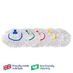 Hygiemix Washable Threaded/Screw and Push Fit Mop Head T1 200g