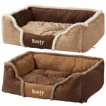 Bunty Kensington Dog Bed Washable, Calming Pet Cat & Puppy Anti Anxiety S/M/L/XL