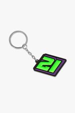 VR46 Riders Pertamina Franco Morbidelli #21 Logo Driver Keyring Keychain Black