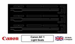 Replacement Light Seals for Canon AE-1 - UK Made