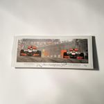 Lewis Hamilton & Jenson Button Dual Signed Print | Ltd Ed + Official COA |