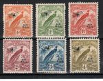 Australia - New Guinea 1931 Air opt values to 4d SG 163-68 MLH