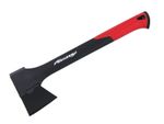 18in Camping Hand Axe Hatchet Carbon Steel Fibreglass Soft Grip Handle