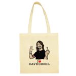I Love Dave Grohl Tote Bag  reusable bag handy Lil Shopper Foo Fighters Nirvana