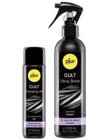 Pjur Cult Latex Spray & Dressing Aid Conditioner Ultra Shine Combo Kit