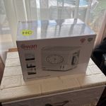 Swan Retro Teasmade STM201N White Tea Maker Alarm Clock