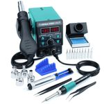 YIHUA 8786D-I Digital Hot Air Rework Stiaon with Soldering Iron Desoldering Tool