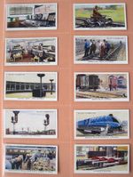 RAILWAY EQUIPMENT -  WD & HO WILLS - FULL SET (50) - 1938 - VG -