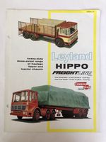 Leyland Hippo Freightline Brochure Classic Commercial Power Plus No 912 1964