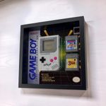 Display case frame for Lego ® Game Boy 72046 Super Mario 27cm stand