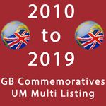 GB Commemoratives 2010 to 2019 - Select From Drop Down - Unmounted Mint/MNH