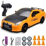 2.4G High speed Drift Rc Car 4WD Toy Remote Control Model GTR Vehicle Car Racing