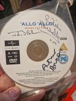 MULTI SIGNED ALLO ALLO DVD DISC COLLINS BOSTROM MICHELLE CHARITY