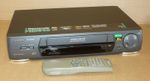 BLACK PANASONIC VIDEO TAPE PLAYER/RECORDER VCR NTSC VHS NV-HD640 SUPER DRIVE