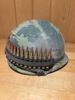 U.S. military Vietnam War M1 Helmet Original Chinstrap And Liner American USA