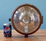 Antique French Brass Car Headlight Lamp Phares 8 Lanternes Lucidus Paris 1920s