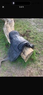 Barefoot London Leather Treeless Dressage Saddle - 18"