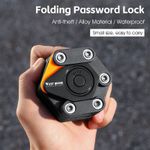 WEST BIKING Portable 4 Digit Password Anti-theft Bicycle Security Foldable Lock