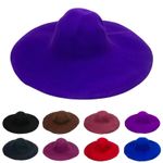 Plush Felt Capeline for Hats 30cm - HF016 - Available in 11 Colours
