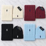 Polo Ralph Lauren Hat (Beanie) & Scarf Matching Set - BNWT
