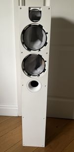Genuine B&W Bowers Wilkins 684 S2 Speaker Enclosure Box White Spare Wooden Parts