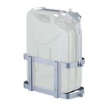 Can holder Lockable Fuel Carrier 40 kg Grey Petrol Canister Holder Sturdy