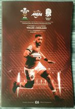 Wales v England 6 Nations rugby union programme 15/03/2025