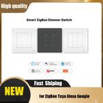 1-3 Gang Light Switch Smart Dimmer for ZigBee Tuya Alexa Google Home Life FS
