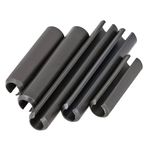 M8 M10 M12 Slotted Spring Tension Pins Roll Pin Black DIN1481 65 Mn Steel