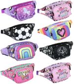 Kids Waist Pack Belt Bum Bag for Kids Fanny Pack Hip Bag Travel Wallet 