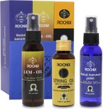 rochix musical instrument polish, string oil and Lem-oil for guitar