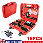 Car Cooling System Radiator Coolant Vacuum Pressure Pump Tester Test Tool Set UK