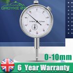 0-10MM Precision Outer Measuring Metric Test Dial Gauge Indicator DTI Clock UK