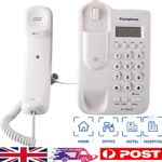 Compact Phone Wall-Mounted Caller Telephone Fixed Landline for Hotel Office Home