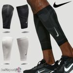 NIKE CALF COMPRESSION SLEEVES ZONED KNIT RUN GUARDS SOCK SUPPORT INJURY RECOVERY