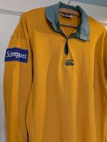 Mens Vintage Canterbury Australia Wallabies Rugby Shirt Mid 90s Large Schweppes