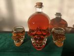 Christmas present for father crystal head bottle skull drinking Set Shots Whisky