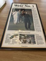 Mike Weir 2003 Masters Golf Champion Commemorative Wooden Wall Plaque - Augusta