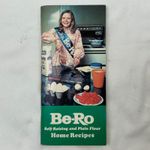 Vintage Be-Ro Home Recipes Booklet Cookbook 33rd Edition Bero