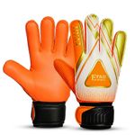 EFAH SPORTS Football Goalkeeper Gloves Kids Boys Adults  with Super Grip Palms