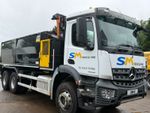 2023 23 Plate Mercedes Arocs 26 ton tipper hotbox with 59km from new - CHOICE OF