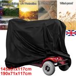 Heavy Duty Mobility Scooter Storage Cover Rain Dust UV Protector Waterproof UK
